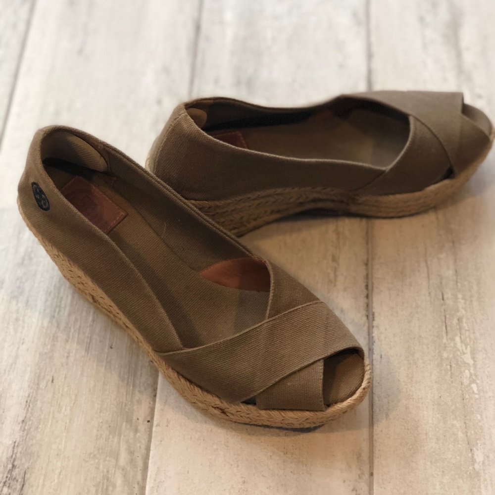 Tory Burch Espadrille Wedges